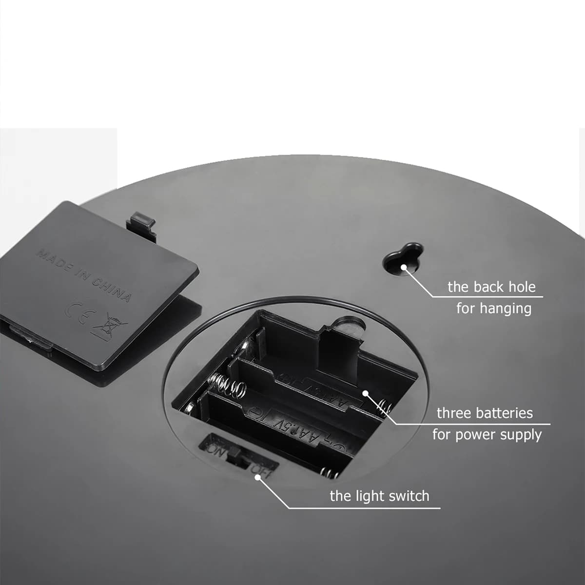 Lampa LED Lustro Nieskończoności ścienna/biurkowa 3xAA/USB-C ✨